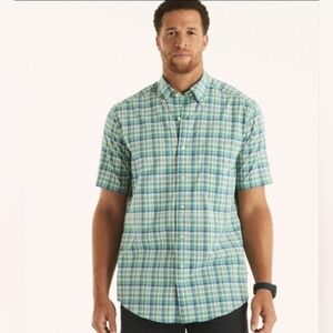 Mens Croft and Barrow Plaid Button Down Shirt